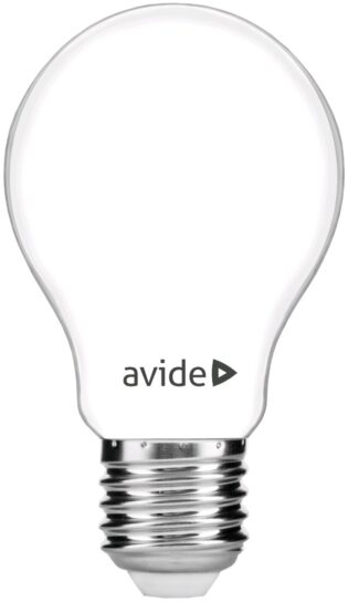 atc Avide LED Filament Γαλακτερό Κοινή 9W E27 Λευκό 4000K
