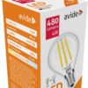 atc Avide LED Filament Σφαιρική  4W E27 360° Λευκό 4000K