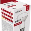 atc Avide LED Filament Σφαιρική 4.9W E27 Θερμό 2700K Super Υψηλής Φωτεινότητας