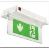 atc Avide Exit Light Surface mounted with horizontal sign IP65