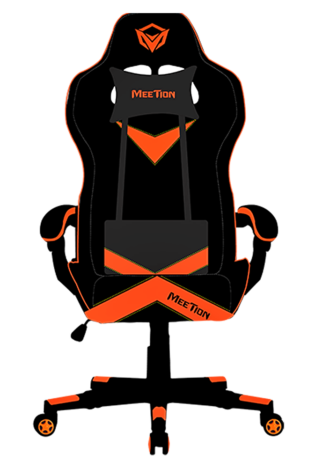 atc Meetion MT-CHR04 Gaming Καρέκλα / Μαύρο + Πορτοκαλί