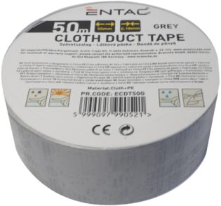 atc Entac Cloth Duct tape 0.18x50mm Grey 50m