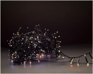 atc Entac Χριστουγεννιάτικα Λαμπάκια IP44 400 LED Ψείρες Πολύχρωμα 8m