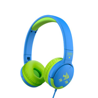 atc XO EP47 Ακουστικό Παιδικό για Εκμάθηση Ενσύρματο Μπλέ-Πράσινο