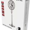 atc Entac Portable Metal Stand Fan 50W with Remote Controller