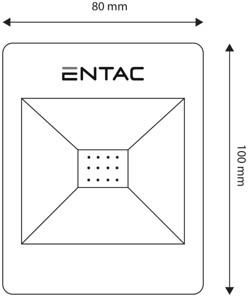 atc Entac Φακός Φορητός Διακόπτης τοίχου 1W COB (16 Τμχ)