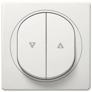atc EON E6075.00 Push-button switch for rolling shuters, white