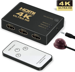 atc HDMI Switch 3In / 1 Out 4K x 2K Remote