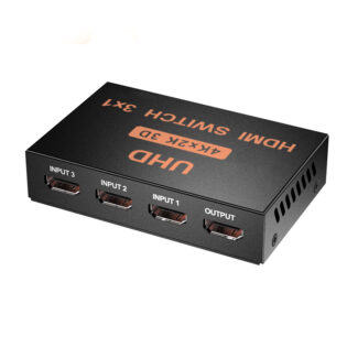 atc HDMI Switch Μεταλλικό 3 In / 1 Out 4K x 2K Remote