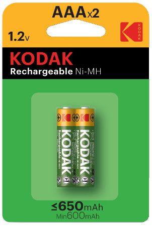atc Kodak Επαναφορτιζόμενη ΗR03 650mAh AAA (2τμχ)