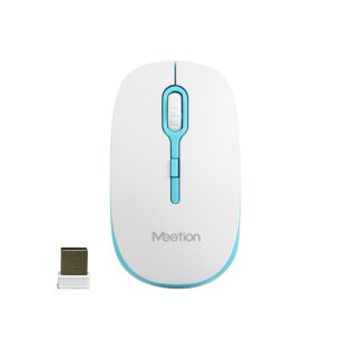 atc Meetion MT-R547 2.4G Ασύρματο Ποντίκι / Άσπρο + Μπλέ