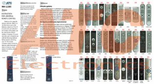 atc Τηλεχειριστήριο Universal για Vestel Smart L 1385
