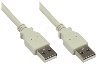 atc Καλώδιο USB 2.0 ΑM/AM 3m