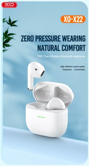 atc XO X22 TWS Bluetooth White Headset