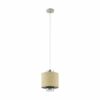 Aca-Lighting ^ΛΕΥΚΟ ΚΡΕΜΑΣΤΟ ΦΩΤΙΣΤΙΚΟ JULIE 1XE27 IP44 ΜΕ ΟΠΑΛ ΓΥΑΛΙ