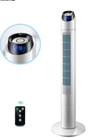 Ανεμιστήρες ΑΝΕΜΙΣΤΉΡΑΣ ΠΥΡΓΟΣ 50W 110CM ΠΕΡΙΣΤΡΕΦΟΜΕΝΟΣ ΜΕ ΤΗΛΕΧΕΙΡΙΣΤΉΡΙΟ