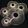 ^ΚΡΕΜΑΣΤΟ Φ/Σ LED 25W 3000K 1750LM NINFEA ΟΡΕΙΧΑΛΚΟ ΜΕΤ/ΚΟ IP20 D55XH260CM - Image 2