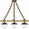Φωτιστικό κρεμαστό  UT-150 ROPE 3L RAGA