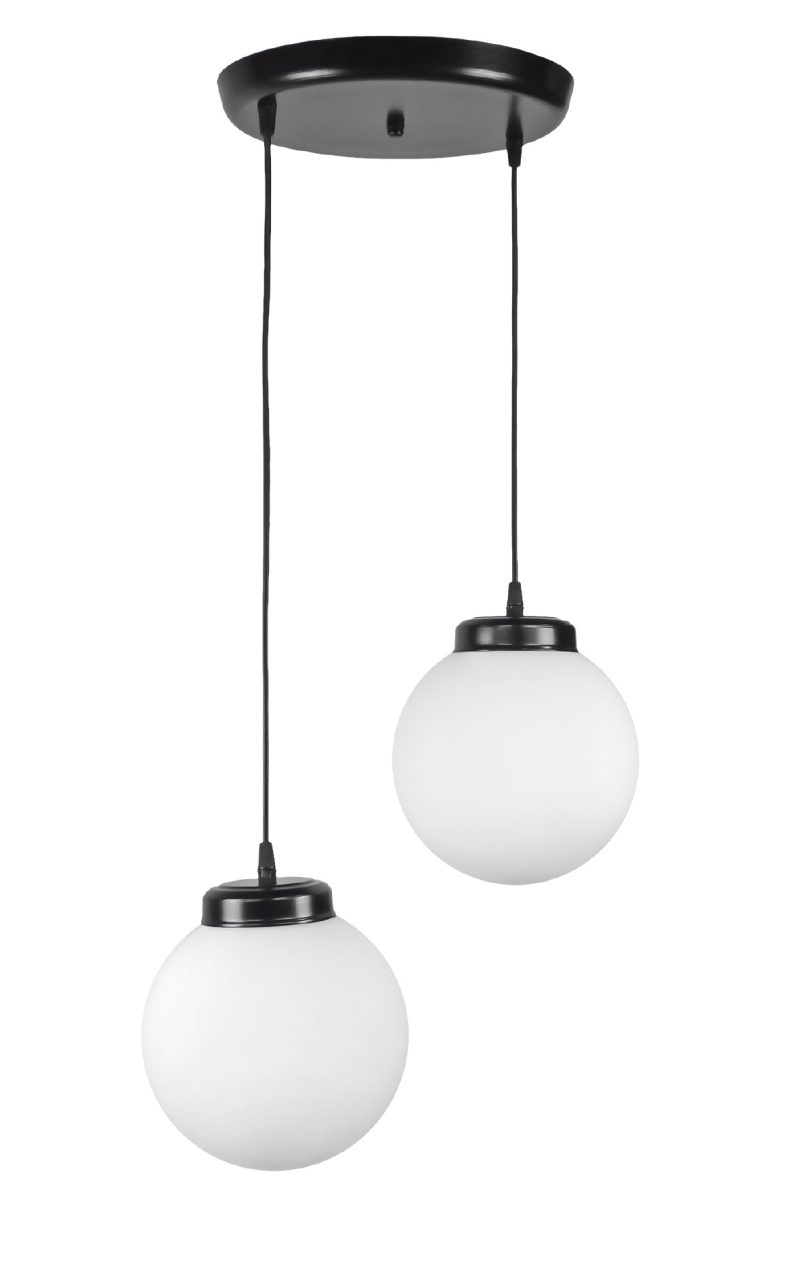 Φωτιστικό /οροφής ανισόπεδο GL-600 PENDEL 2L BL-WHITE