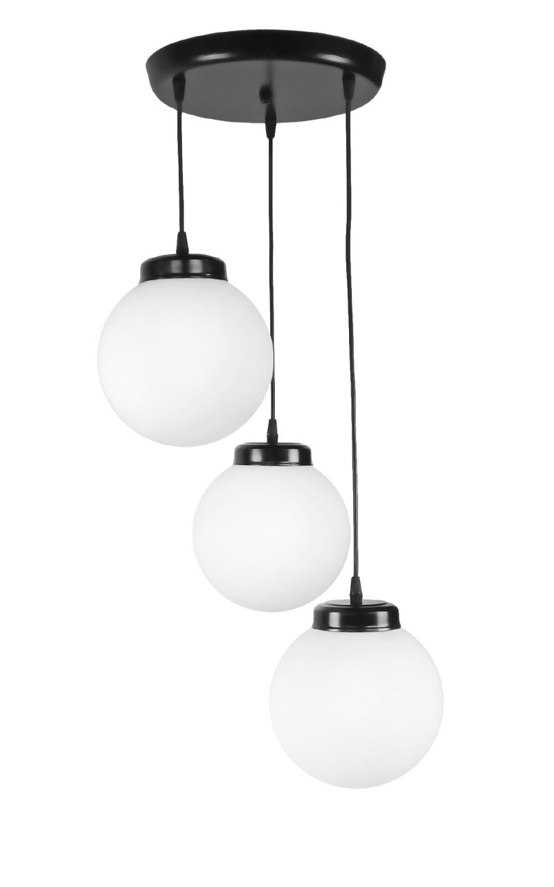 Φωτιστικό /οροφής ανισόπεδο GL-600 PENDEL 3L BL-WHITE