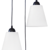 Φωτιστικό ανισόπεδο FUN-01 PENDEL 3L BL-WH