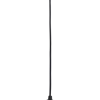 Φωτιστικό μεταλλικό FUN-350/24 1L PENDEL BLACK