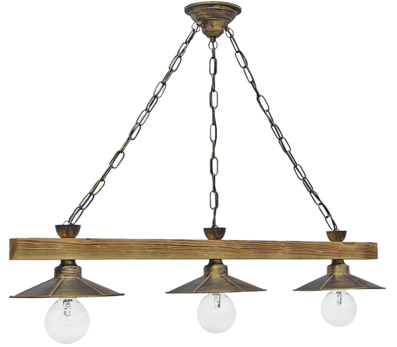 Φωτιστικό κρεμαστό  R-150 3/L RAGA CHAIN