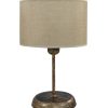 ΠΟΡΤΑΤΙΦ TL-05 Φ20 BRONZE-BEIGE ΜΕ ΑΜΠΑΖΟΥΡ ΚΥΛΙΝΔΡΟ
