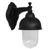 SLP-950ΑΝ BLACK Επιτοίχιο φωτιστικό Ε/27 μαύρο