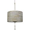 DAMASCUS 1L WHITE-BRONZE ΚΡΕΜΑΣΤΟ Ε/27
