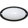 D-212 BLACK ΕΝΣΩΜΑΤΩΜΕΝΟ LED 12W ΟΒΑΛ