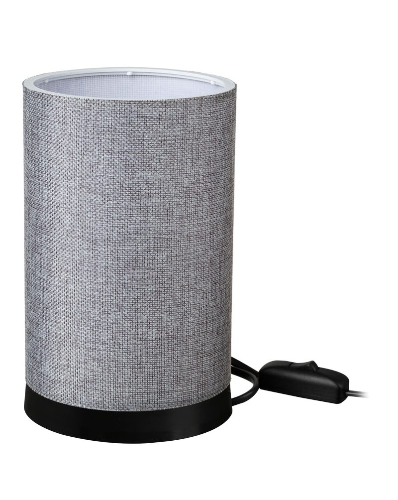 ΠΟΡΤΑΤΙΦ ΚΥΛΙΝΔΡΙΚΟ ΑΜΠΑΖΟΥΡ TL-07/H-04 ΓΚΡΙ-BLACK  Ε/27