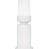 D-06EB WHITE Δαπέδου/εδάφους 35cm φωτιστικό Ε/27 γκρί