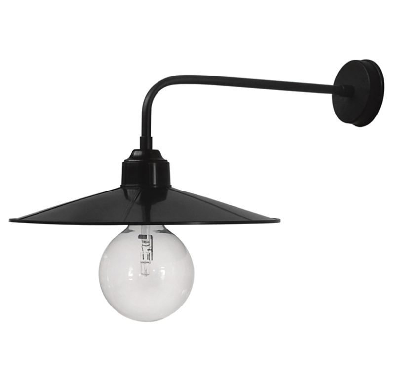 Φωτιστικό επιτοίχιο  AS-181AP 1L  BLACK