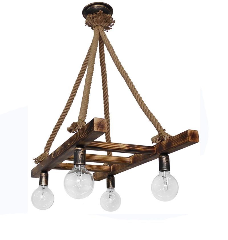Φωτιστικό SKALA/4 ROPE UT-BR