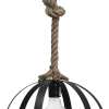 Φωτιστικό μεταλλικό LAMA-35 1/L ROPE UT-BL