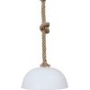 Κρεμαστό φωτιστικό SFERA/30 1L ROPE UT-WHITE
