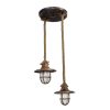 Φωτιστικό οροφής LP-700 PENDEL ROPE 2L UT-BRONZE