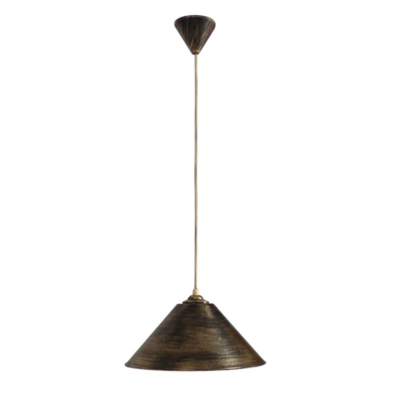Κρεμαστό φωτιστικό CONOS/30 1L BRONZE PLASTIC E/27