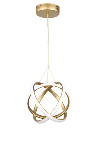 LED φωτιστικά ATOMIC-25 GOLD LED 42W ΦΩΤΙΣΤΙΚΟ LED ΚΡΕΜΑΣΤΟ