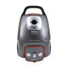 Σκούπα PRVC-40489 Primo Ηλεκτρική AAA Silent Force, με πέλμα PET 700W 3.0L Ανθρακί/Κόκκινη
