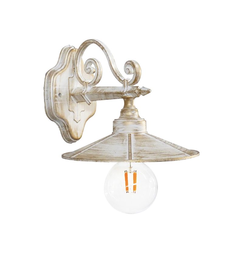 Φωτιστικό τοίχου  LP-150ΑΚ WHITE-BRONZE