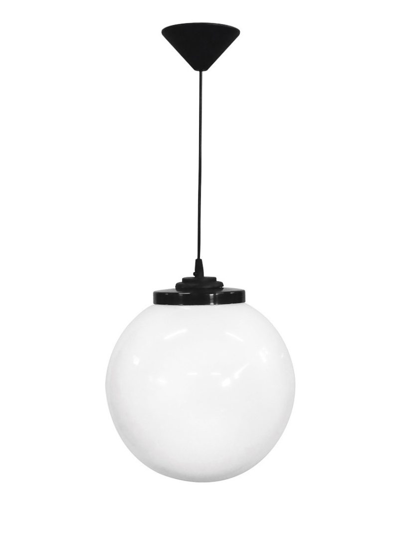 Φωτιστικό Κρεμαστό LP-100K Φ25 1L BLACK