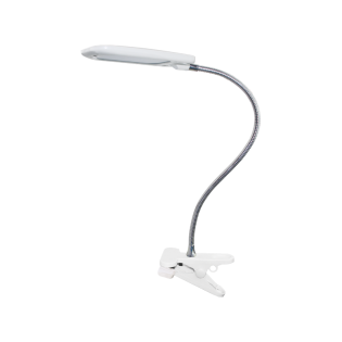 Γραφείου LED ΓΡΑΦΕΙΟΥ 5W ΛΕΥΚΟ 4000K+ΣΠΙΡΑΛ+ΚΛΙΠ230V7,5X11,5XH43,5CM BAZ2