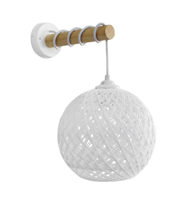 SILK-01/ΑΡ STICK WHITE Φ20 ΑΠΛΙΚΑ ΞΥΛΟ