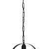 Κρεμαστό φωτιστικό HALKA/25 1L CHAIN BLACK