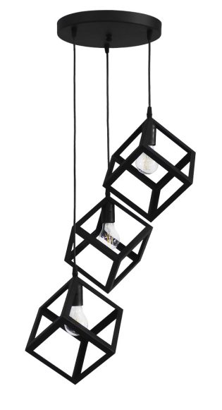 ΚΑΤΑΛΟΓΟΣ ΙΝDOOR 2024-2025 KYVOS/3L BLACK PENDEL 3/L ΚΡΕΜΑΣΤΟ ΜΕΤ.