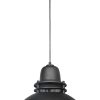 ΚΡΕΜΑΣΤΟ VINTAGE ΠΥΡΟΦΑΝΙ ΜΕΤΑΛΛΙΚΟ ZOE 1/L BLACK  Ε/27