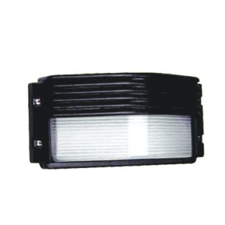 Επιτοίχια και Χωνευτά ΑΠΛΙΚΑ ΜΑΥΡΗ ΙΡ54 Ε27 60W