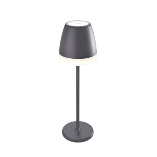 Επιτραπέζια κι Επιδαπέδια LED SMD TABLE BATTERY LUMINAIRE 2W 150LM 38° 3.000K DARK GREY CRI80 IP54